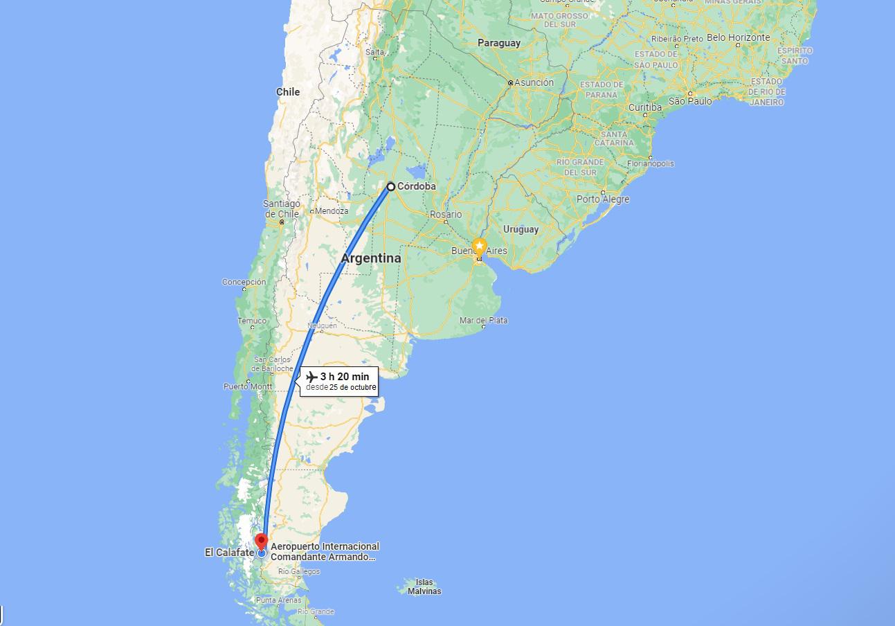 Cómo llegar a El Calafate | Alojamientos en El Calafate Turismo en Argentina